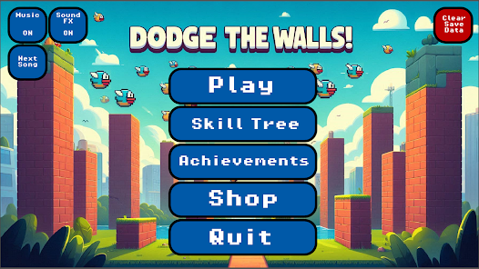 Dodge The Walls screenshot
